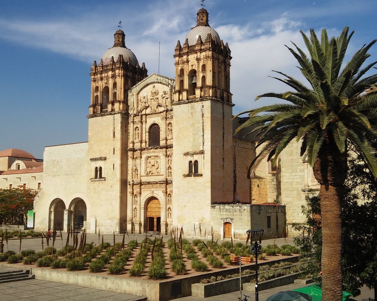 church in oaxaca city